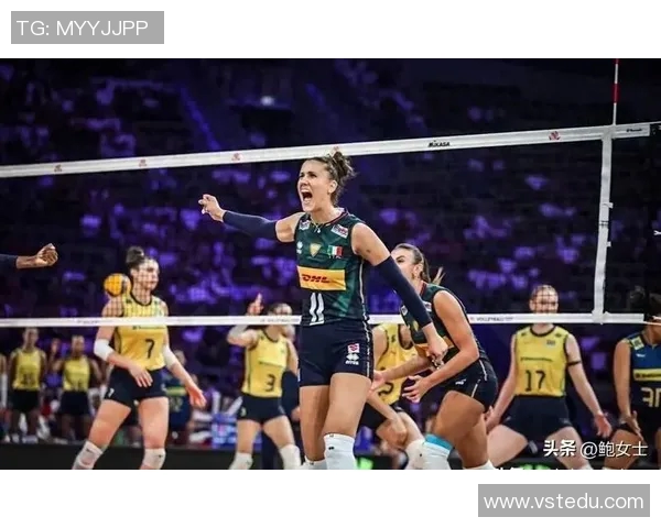 伦敦女排赛场激战韩国女排迎战意大利队争夺荣耀